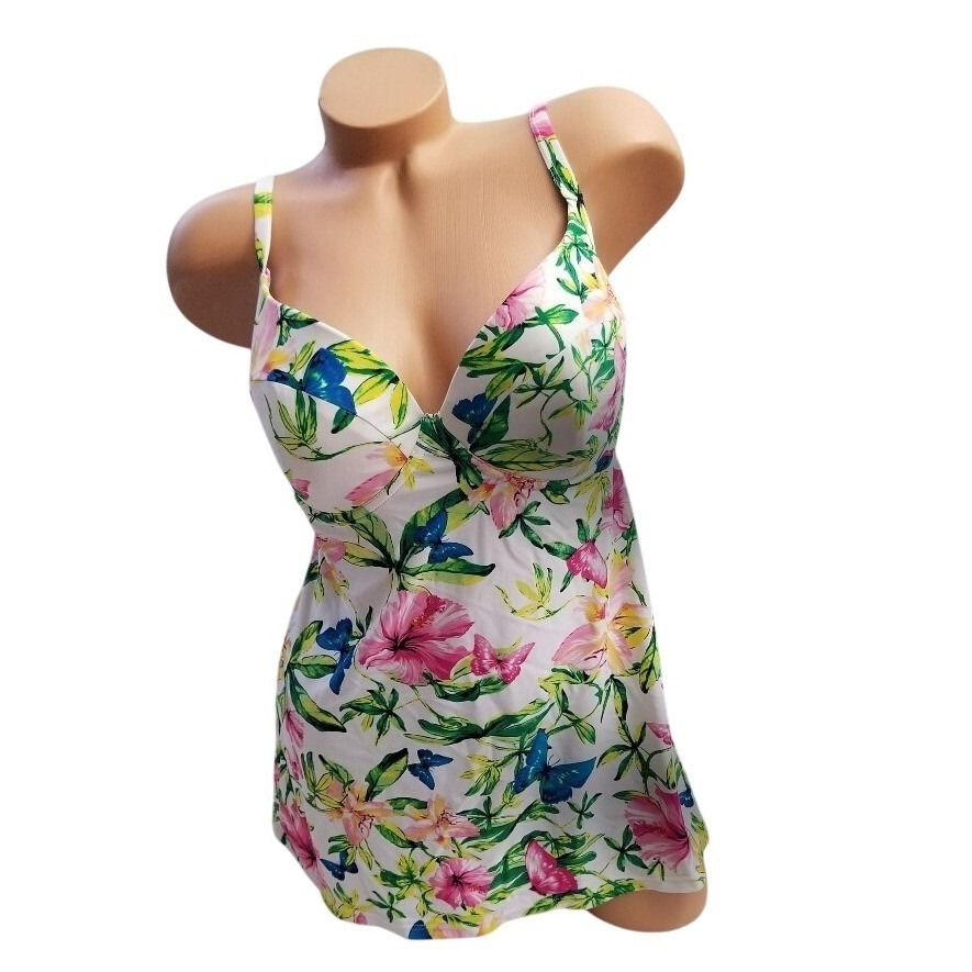 Swim Smart  Sexy Swim Tankini Bathing Suit 38d Swimwear New